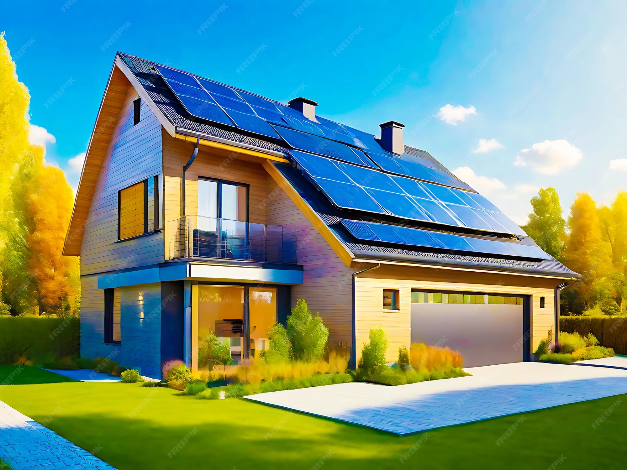 Inteligentny Dom Napędzany Sztuczną Inteligencją i Energią Słoneczną Zwiększa Wydajność Codziennego Życia